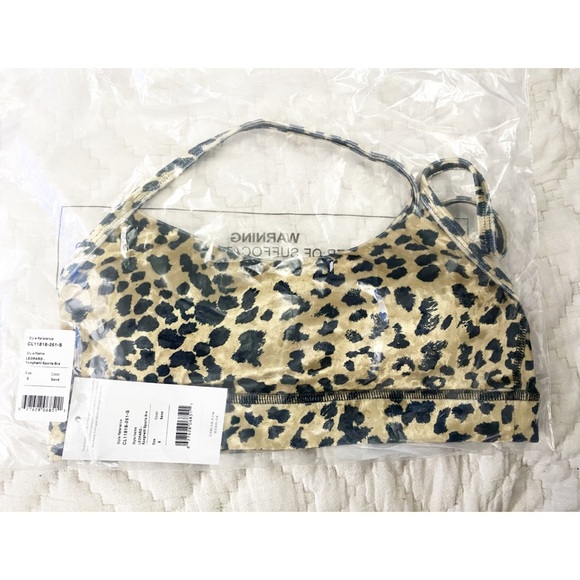 Chrldr LEOPARD - SPAGHETTI SPORTS BRA - Picture 4 of 4